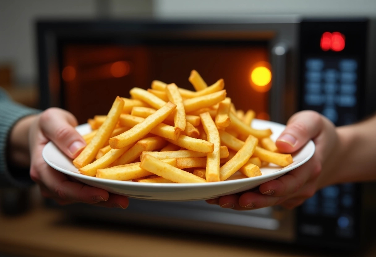 frites micro-ondes